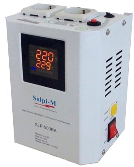 Стабилизатор напряжения Solpi-M SLP-500ВA